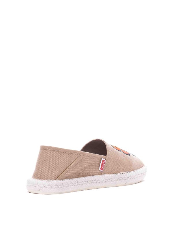 KENZO: espadrilles online - Boke flower logo espadrilles
