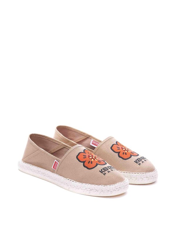 Boke flower logo espadrilles shop online: KENZO