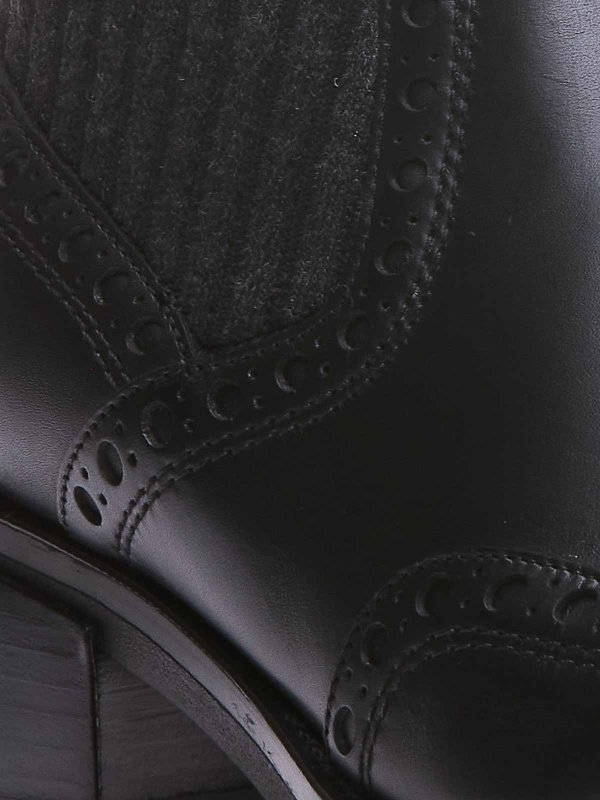 The Best Shops SANTONI: ブーツ - ブーツ - 黒