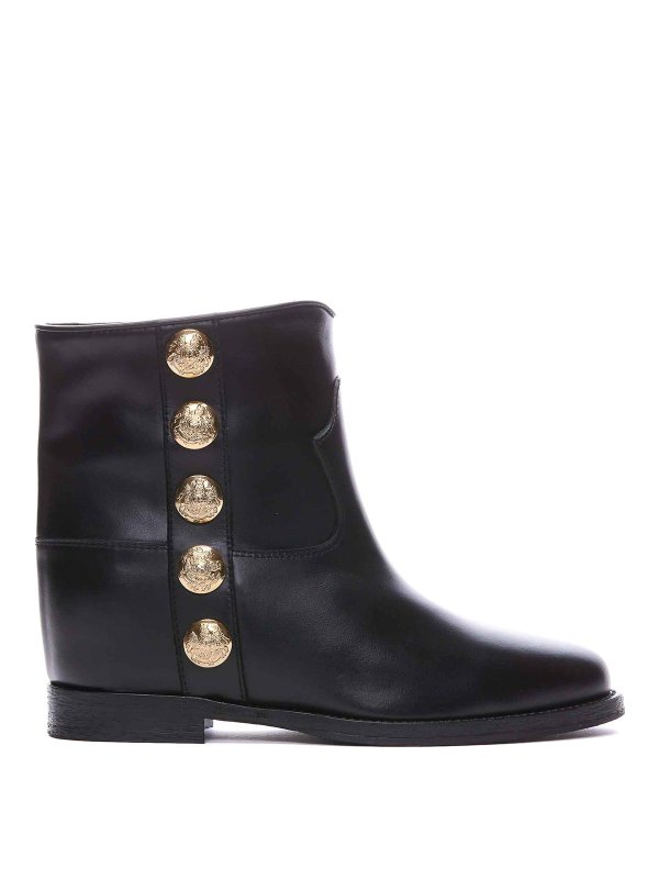 VIA ROMA 15: Botines - Botines - Negro