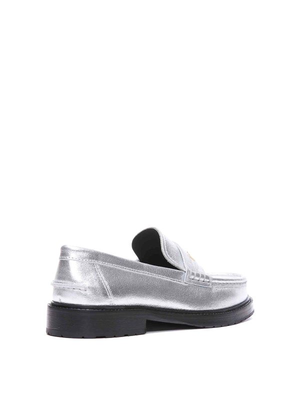 MOSCHINO: ロファー＆スリッパ online - ローファー - 銀