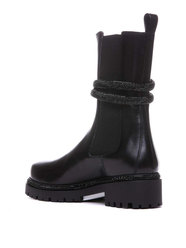 The Best Shops RENE CAOVILLA: ブーティー - アンクルブーツ - 黒