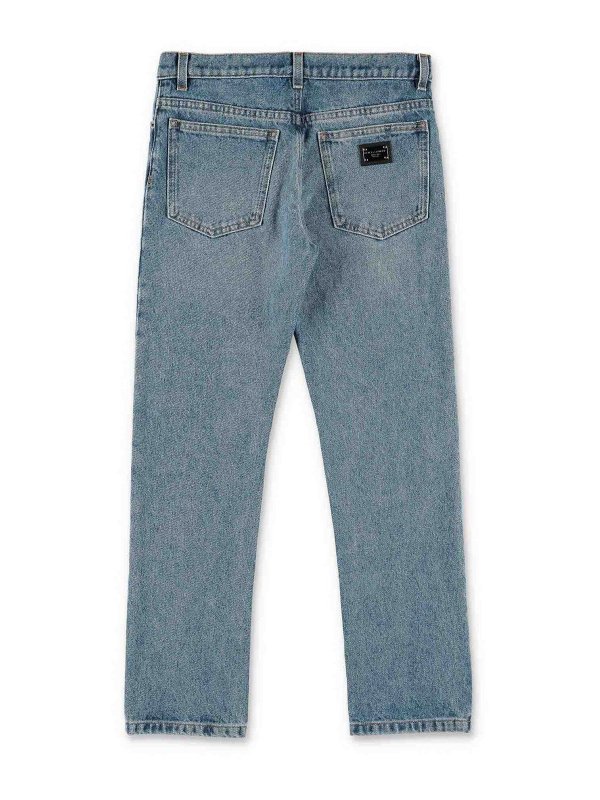 DOLCE & GABBANA: ブーツカットジーンズ online - ブーツカットジーンズ - ブルー