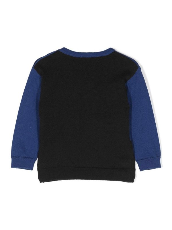 MOSCHINO: Strickpullover mit Rundhalsausschnitt online - Rundhalspullover - Bunt