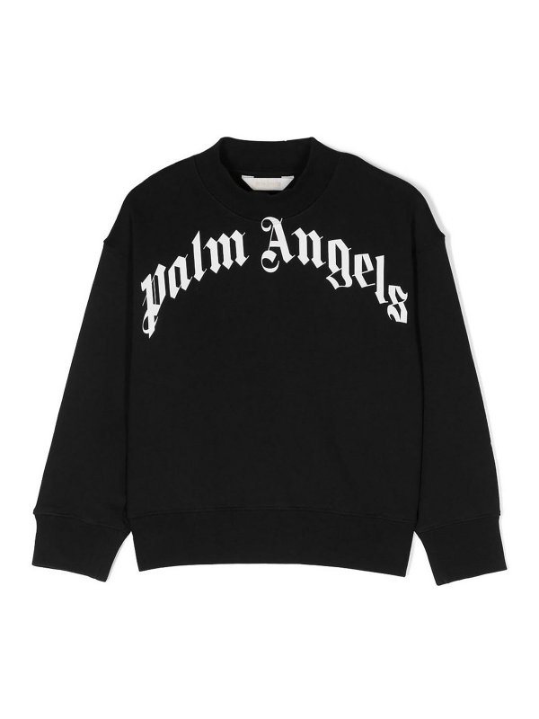 Palm Angels: スウェット＆セーター - スウェットシャツ/セーター - 黒