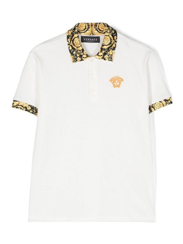 VERSACE: Polos - Polo - Blanco