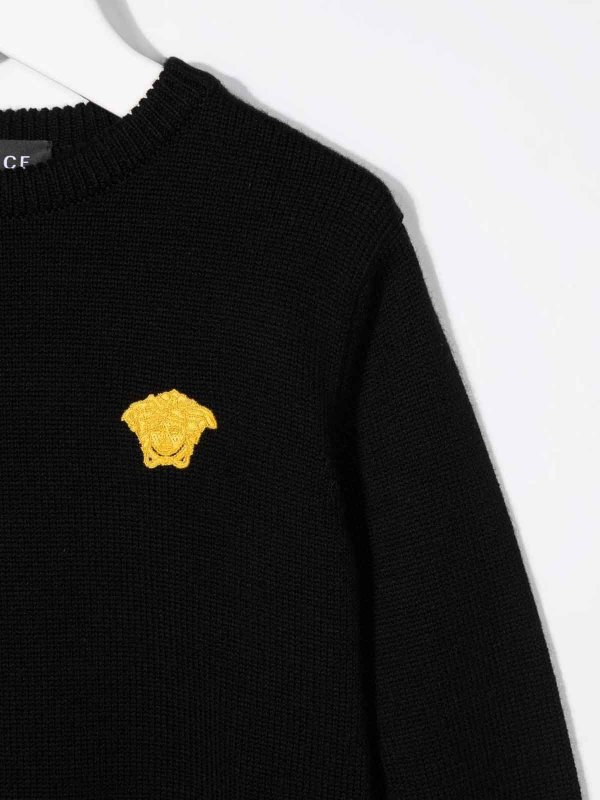 The Best Shops VERSACE: クルーネック - クルーネック - 黒