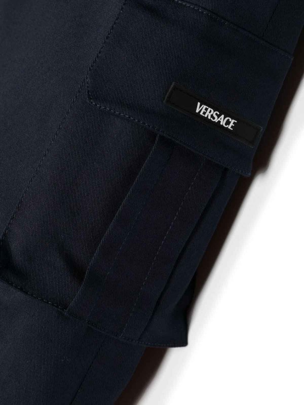 The Best Shops VERSACE: Shorts - Short - Bleu