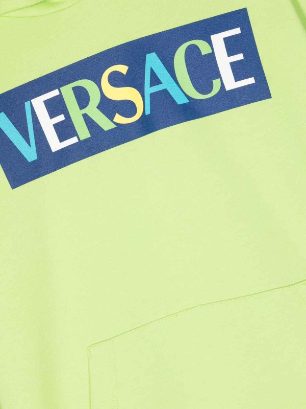 The Best Shops VERSACE: Sudaderas y suéteres - Sudadera - Verde
