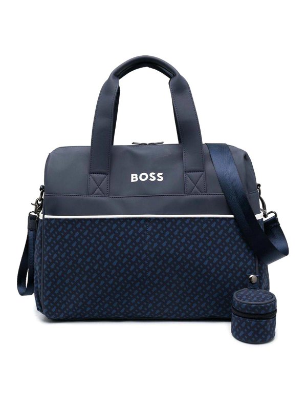Hugo Boss: Sacs à main - Sac Cabas - Bleu