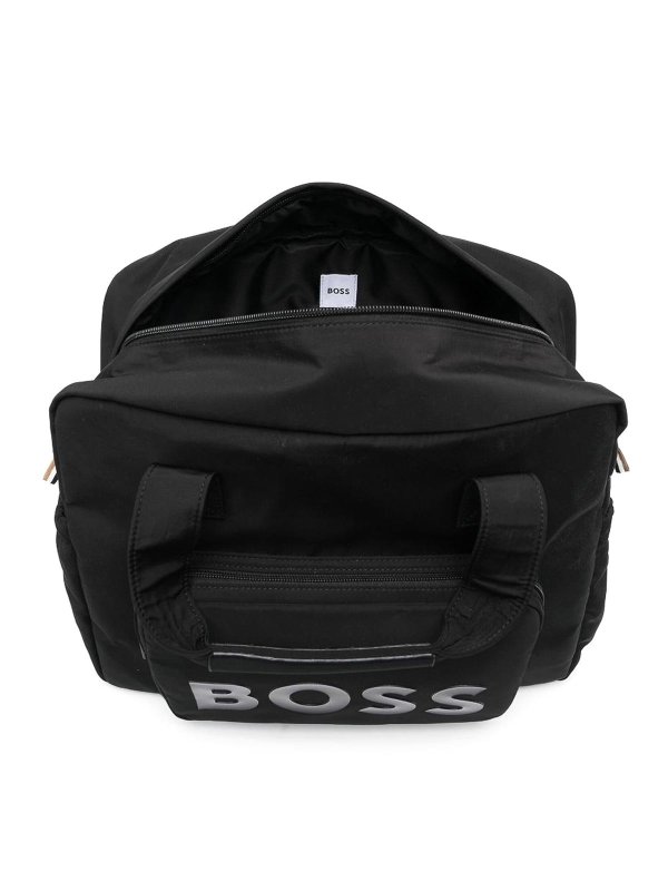 Hugo boss changing bag black hot sale