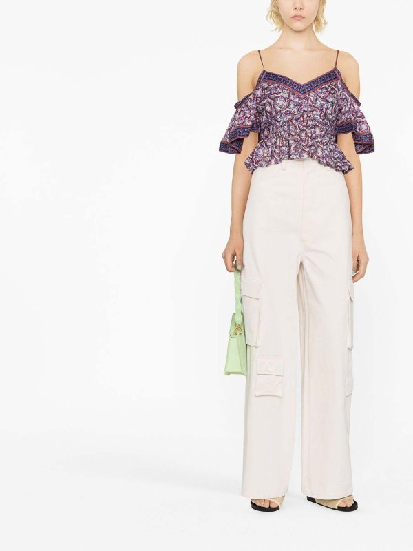 Isabel Marant Etoile: Blusen online - Bluse - Dunkelrot