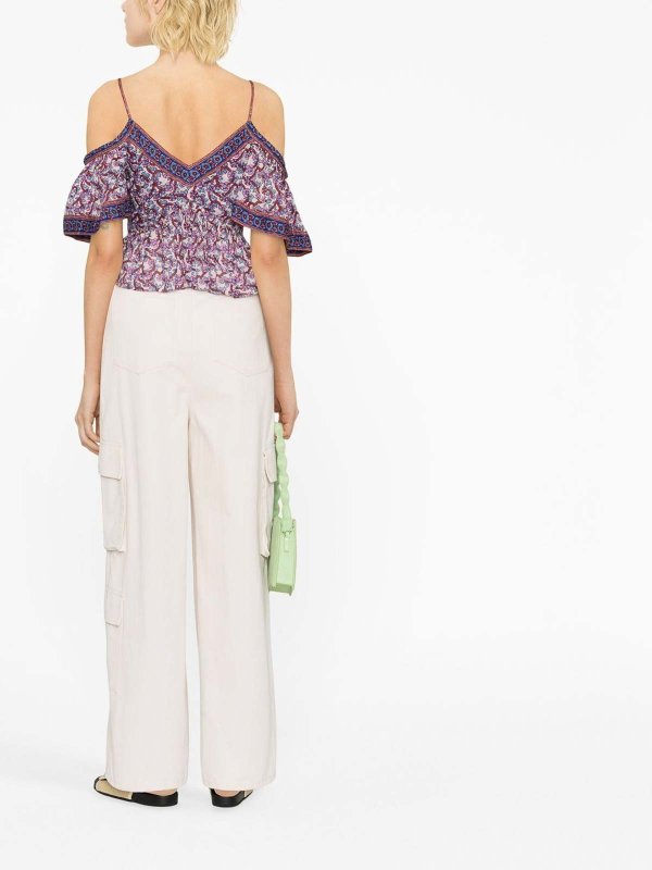 The Best Shops Isabel Marant Etoile: Blusen - Bluse - Dunkelrot