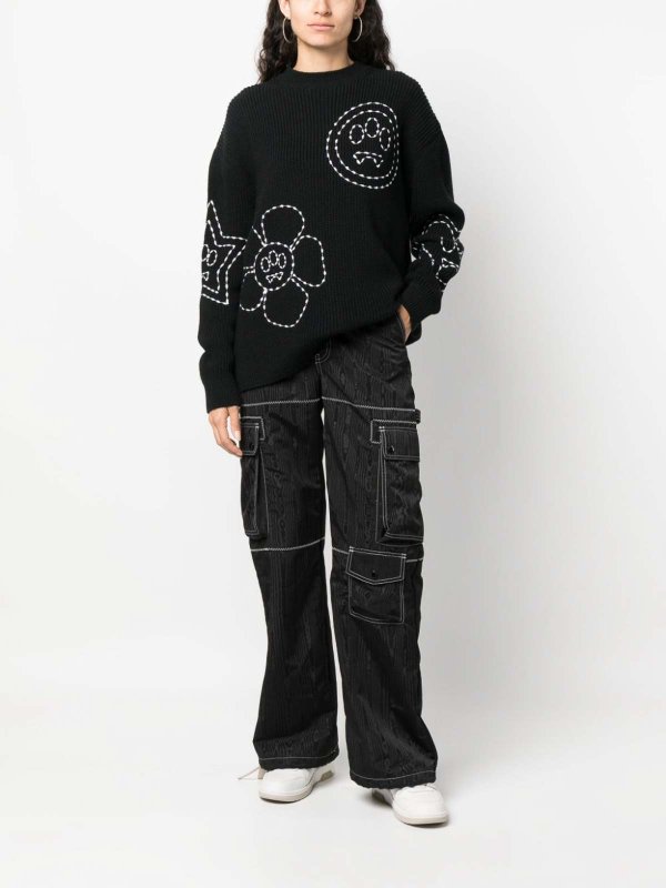 Rundhalspullover - Schwarz shop online: BARROW