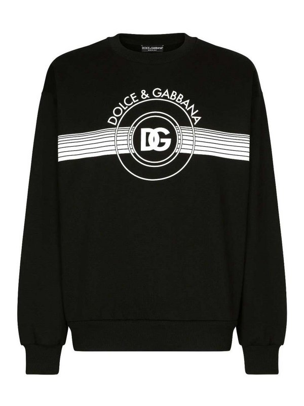 DOLCE & GABBANA: Sweatshirts & Pulls - Sweat-Shirts - Noir