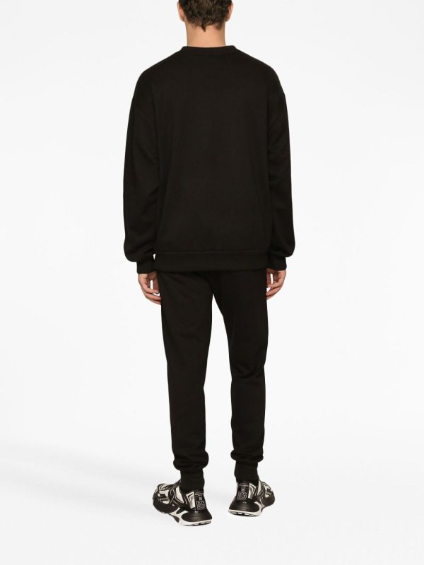 DOLCE & GABBANA: Sweatshirts & Pulls online - Sweat-Shirts - Noir