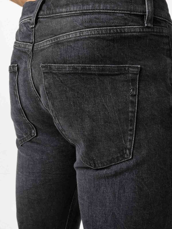 ブーツカットジーンズ - 黒 shop online: DONDUP