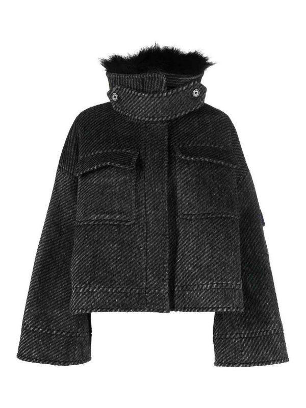 DONDUP: カジュアルジャケット - カジュアルジャケット - 黒