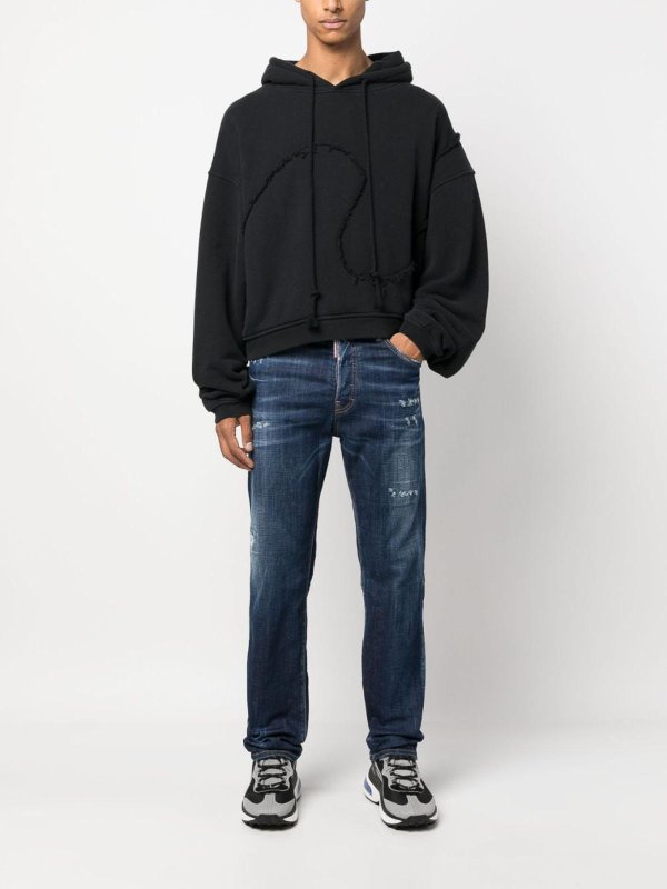 The Best Shops DSQUARED2: Bootcut Jeans - Blau