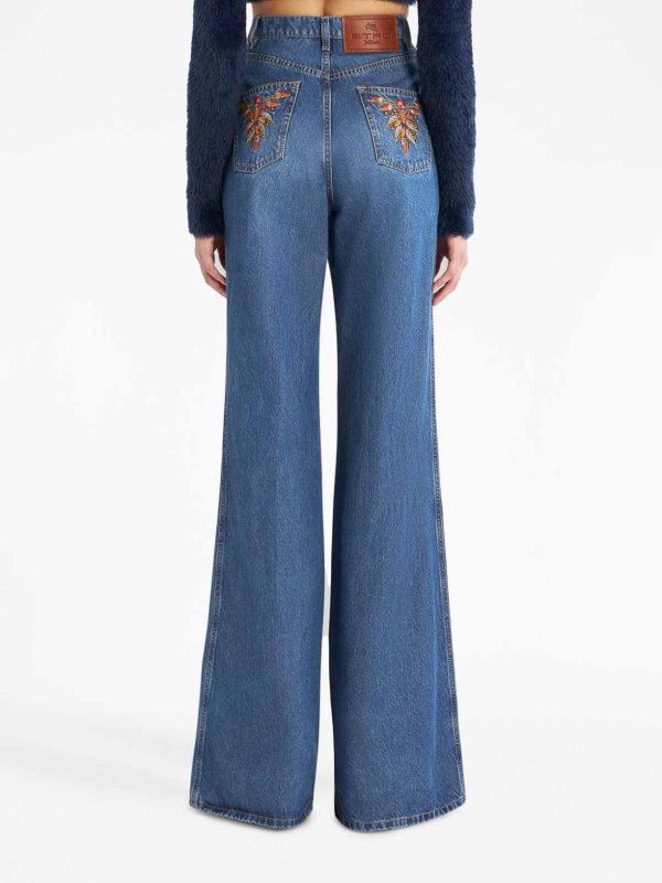 Bootcut Jeans - Blau shop online: ETRO