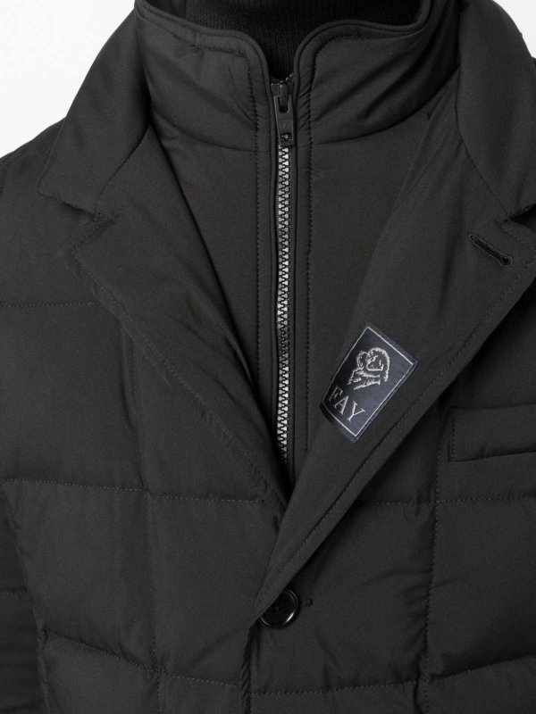 FAY: casual jackets online - Quilted padded jacket