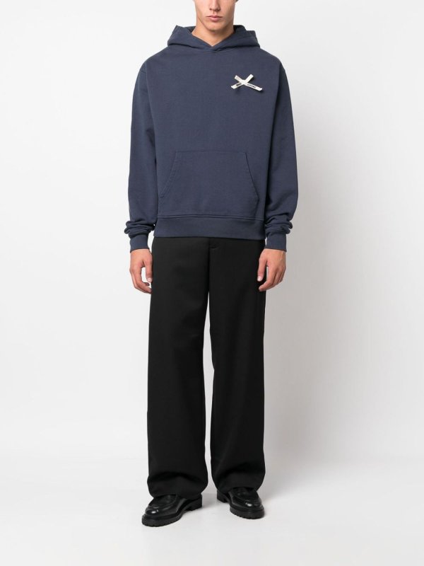 Sweatshirt - Blau shop online: JACQUEMUS