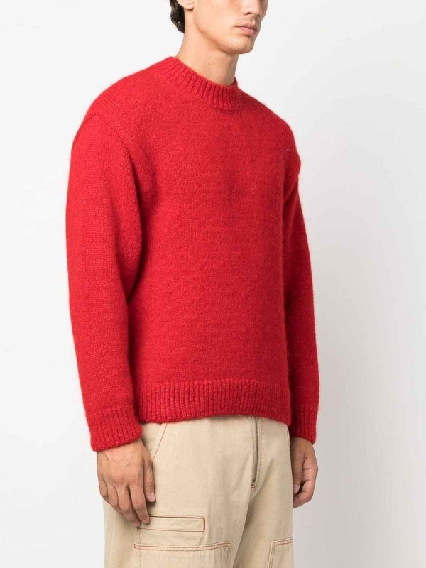 JACQUEMUS buy online Rundhalspullover - Rot