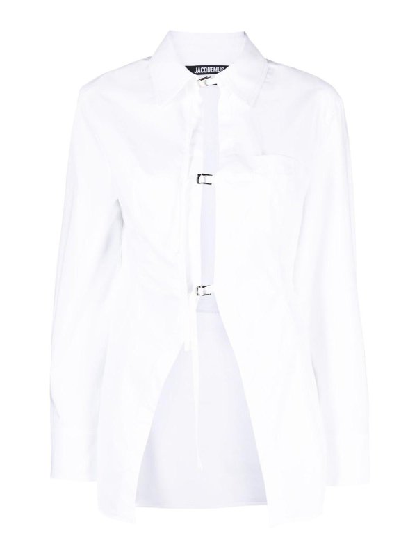 JACQUEMUS: Camisas - Camisa - Blanco