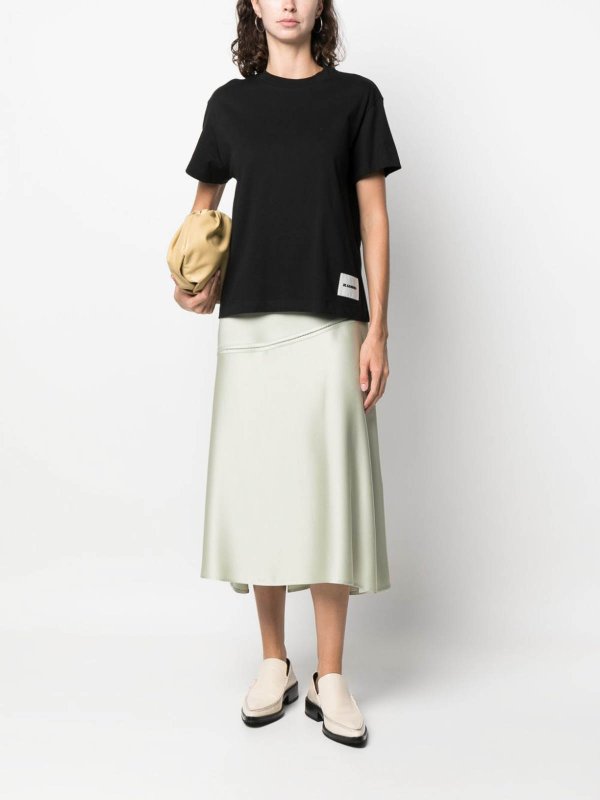 Logo-Patch T-Shirt shop online: JIL SANDER