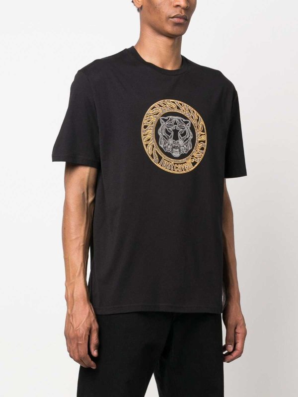Tシャツ Just Cavalli - Tシャツ - 黒 - 75OAHE05CJ110899