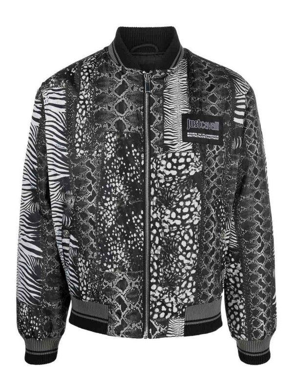 JUST CAVALLI: カジュアルジャケット - カジュアルジャケット - 黒
