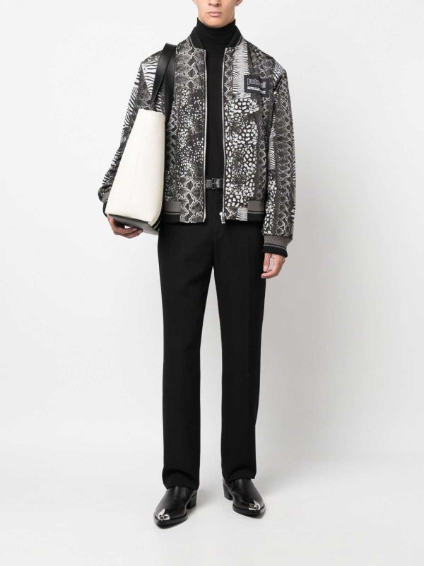 JUST CAVALLI buy online カジュアルジャケット - 黒