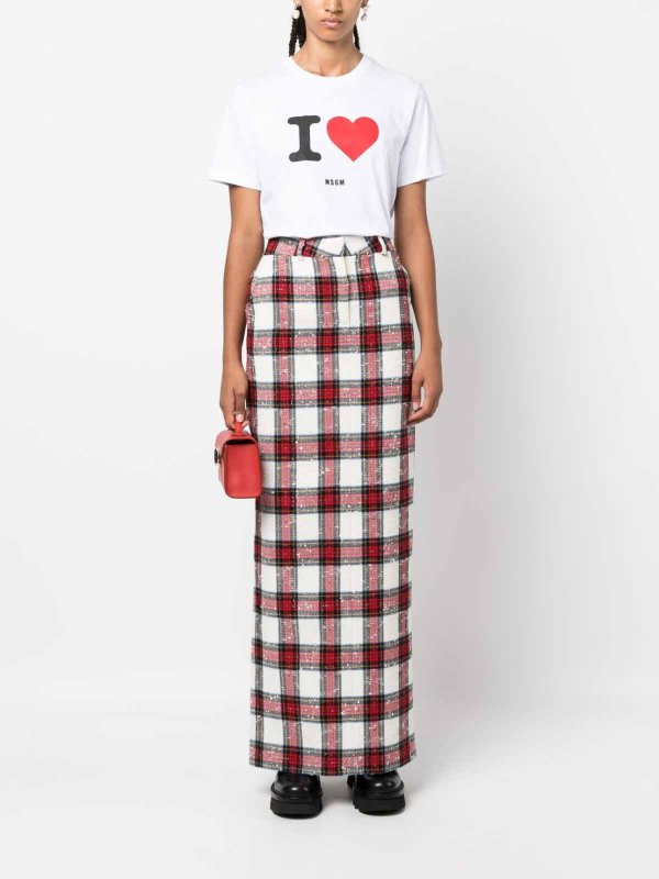 Graphic print t-shirt shop online: m.s.g.m.
