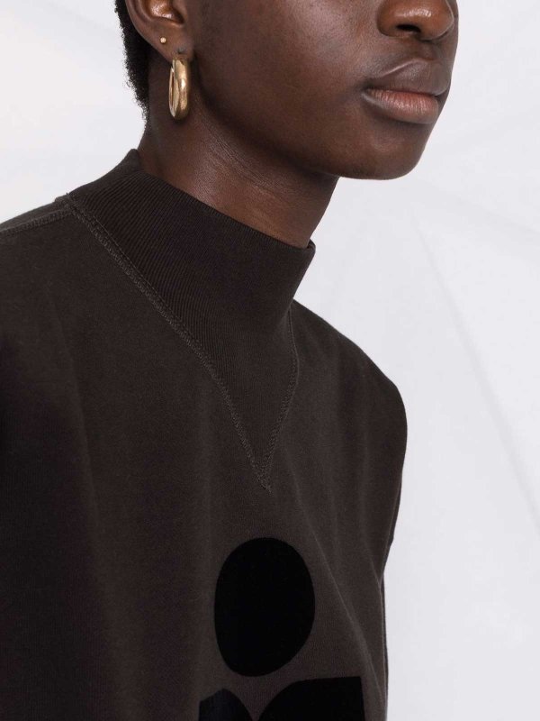Logo-Print Sweatshirt shop online: Isabel Marant Etoile