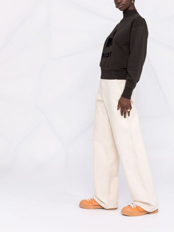 The Best Shops Isabel Marant Etoile: Logo-Print Sweatshirt