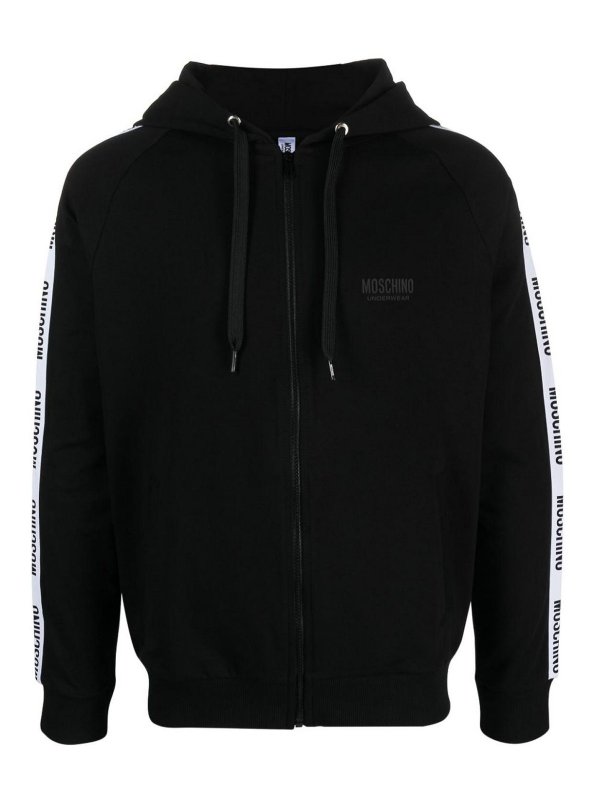 MOSCHINO: Sudaderas y suéteres - Sudadera - Negro