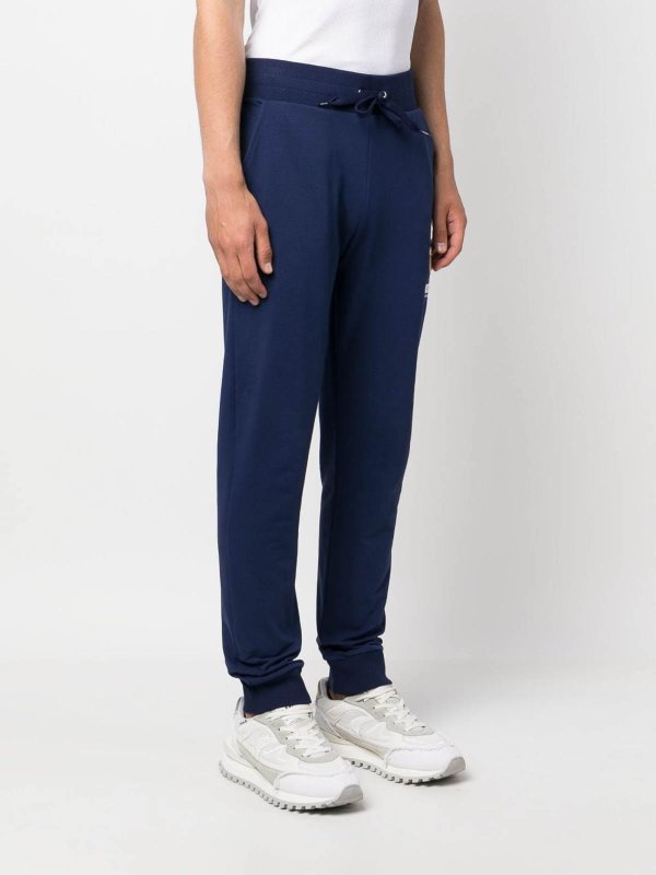 The Best Shops MOSCHINO: Trousers Shorts - Logo-Patch Track Pants
