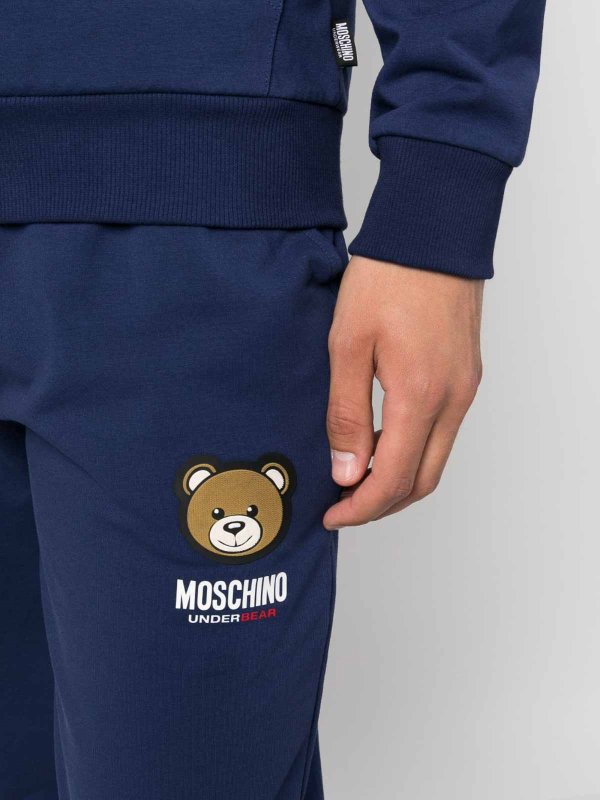 Logo-Patch Track Pants shop online: MOSCHINO