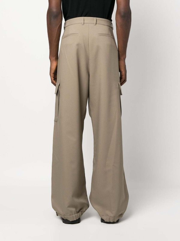 OFF-WHITE: Trousers Shorts online - ow emb drill cargo pants