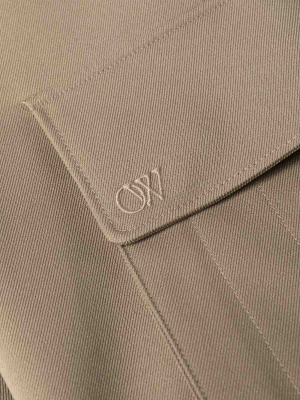 The Best Shops OFF-WHITE: ow emb drill cargo pants