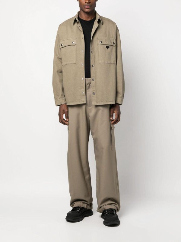 Trousers Shorts shop online ow emb drill cargo pants