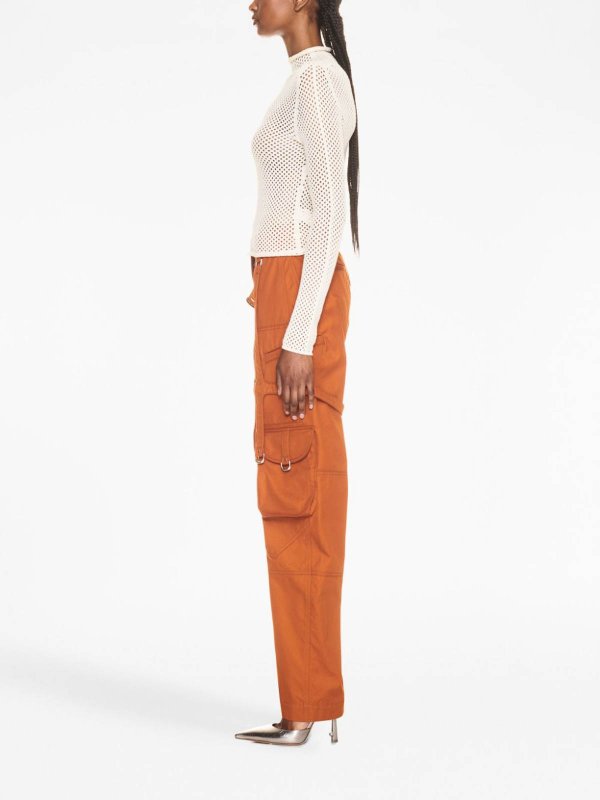 OFF-WHITE: Top e canotte online - Top a maglia aperta