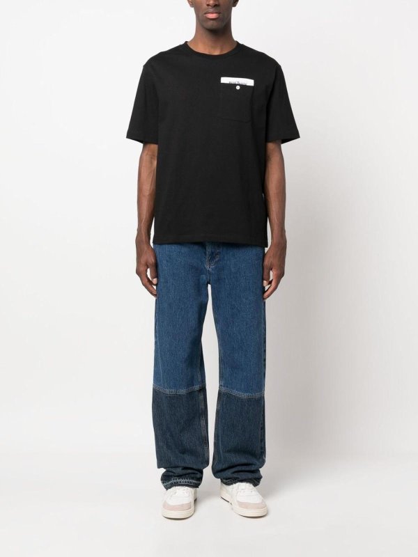 Palm Angels buy online T-shirt con nastro logato