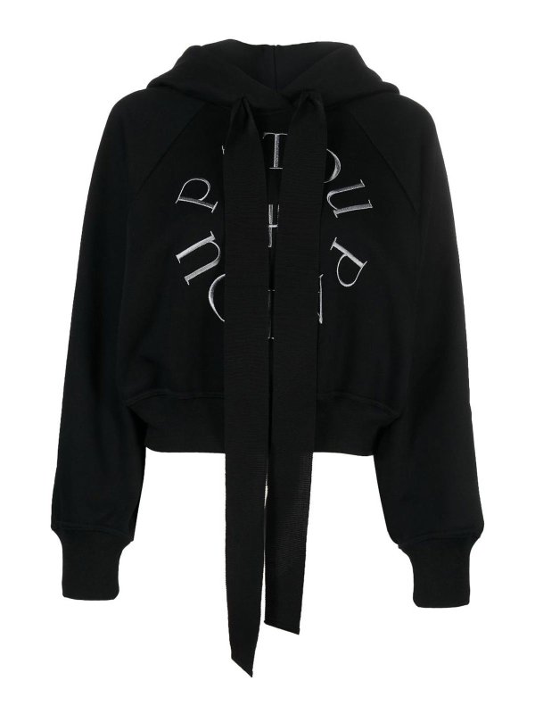 PATOU: Sweatshirts & Sweaters - Logo-embroidered hoodie