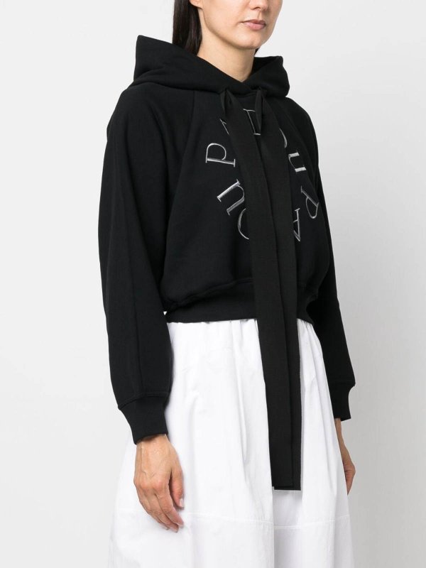 PATOU: Sweatshirts & Sweaters online - Logo-embroidered hoodie