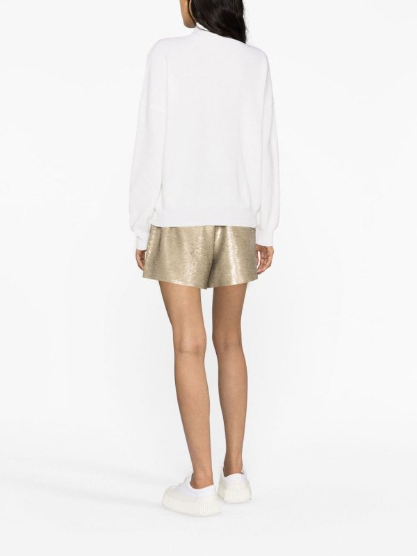 PESERICO: crew necks online - Waffle-Knit Jumper