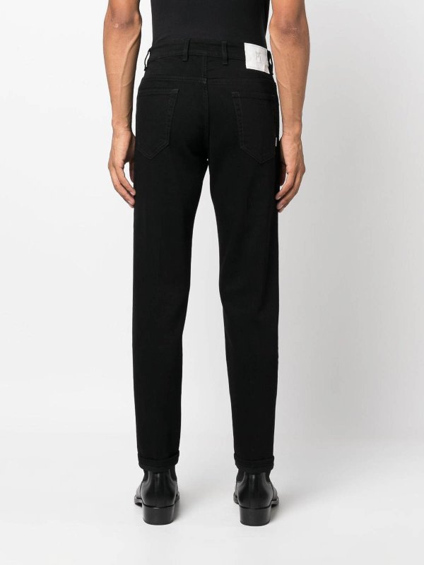 Logo-patch jeans shop online: PT TORINO