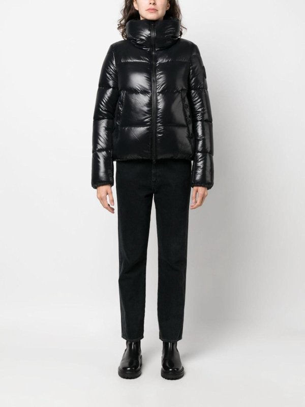 Save The Duck: casual jackets online - Logo-Patch Puffer Jacket