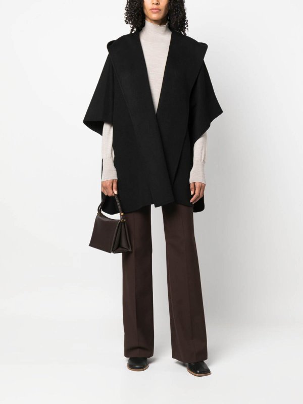 The Best Shops SEVENTY: ケープ＆ポンチョ - ケープ/ポンチョ - 黒