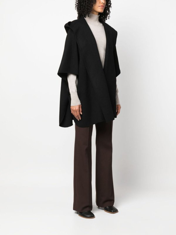 SEVENTY buy online ケープ/ポンチョ - 黒